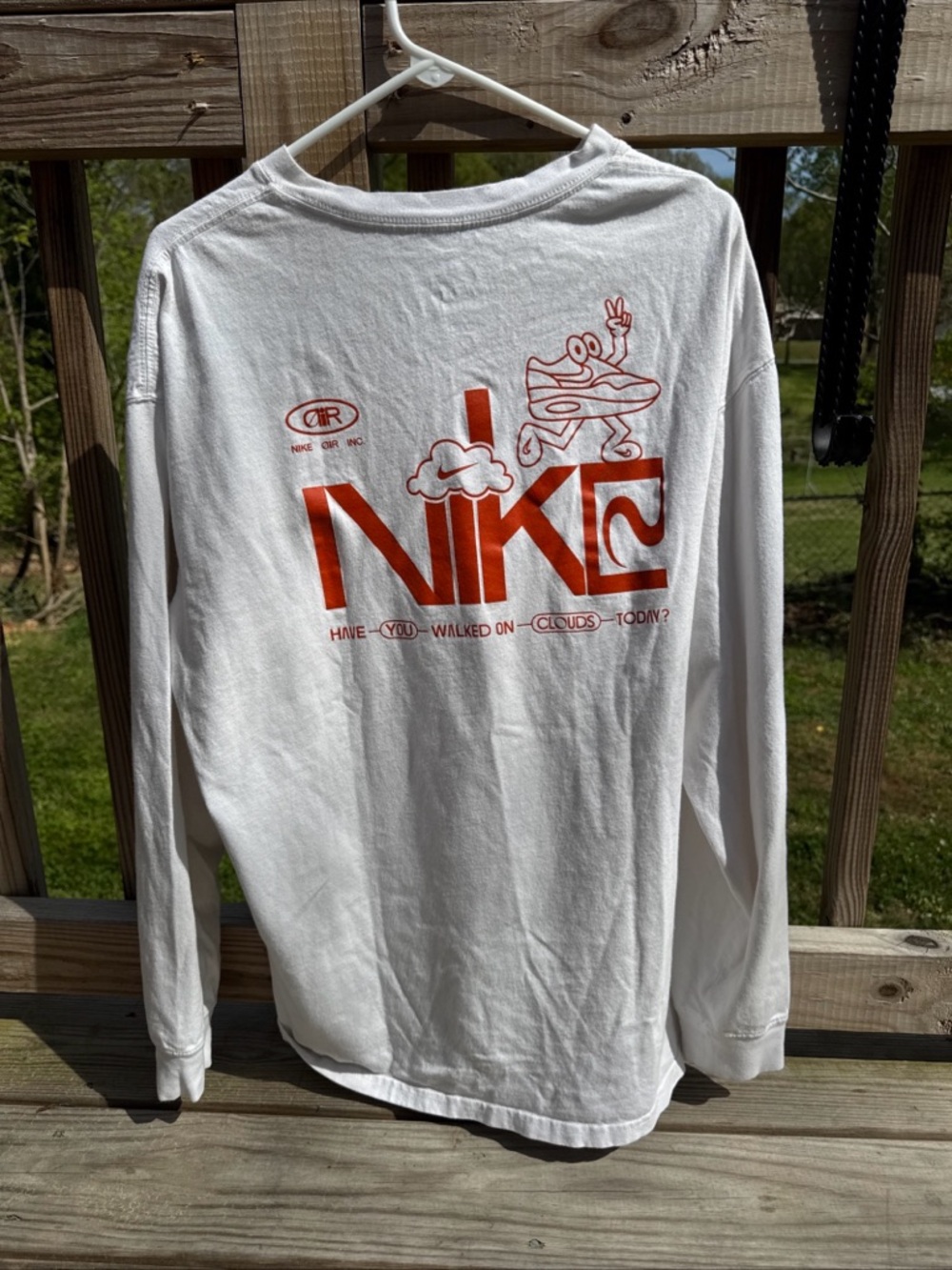 Nike Air Long Sleeve Shirt Size Large
